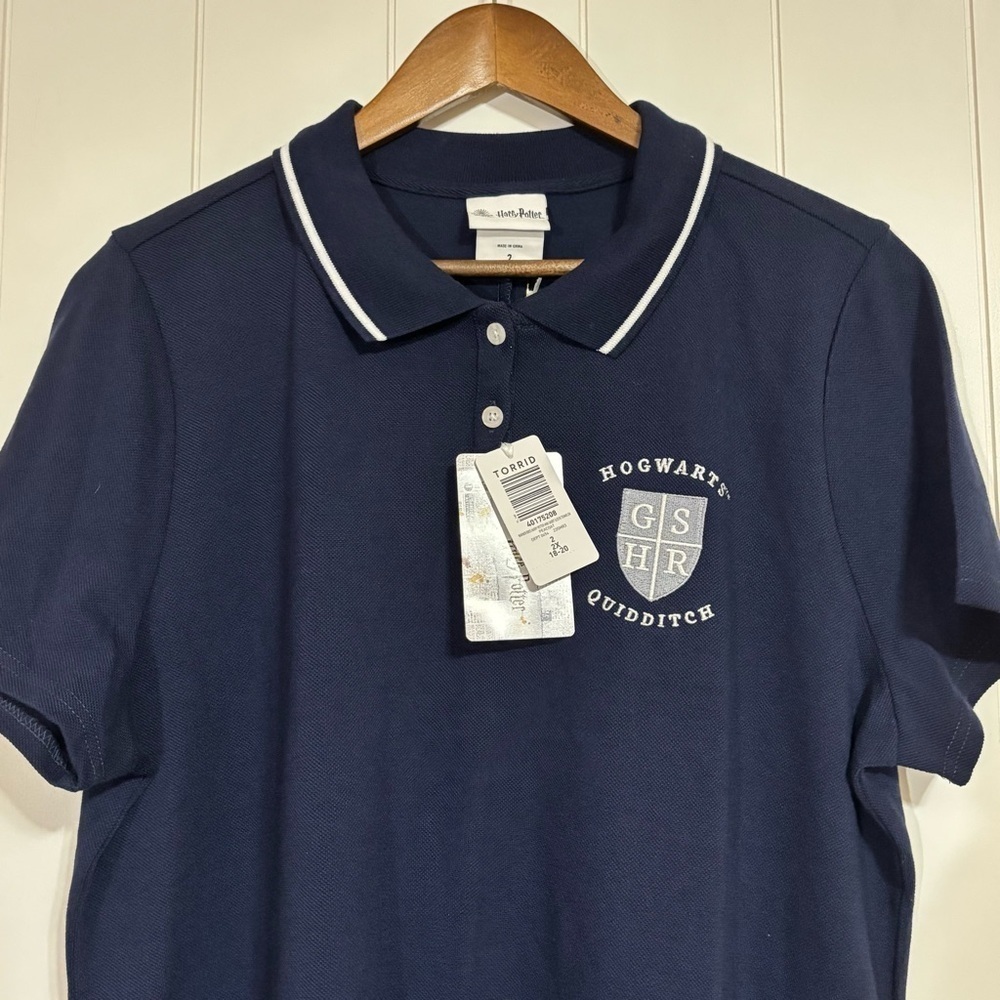 Harry Potter Quidditch Polo Dress size 2X (18/20) - Picture 2 of 11